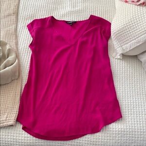 Capulet Women's Fuchsia V-Neck Blouse